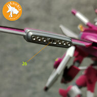 Anubis GP021 HG Infinite Justice ZGMF-X19A Detail Set