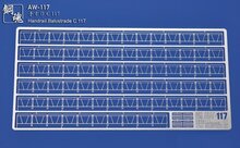 AW-116 AW-117 Trappen en Hekken 1/100 &amp; 1/144