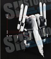 SH Studio MG MSA-0011 EX-S/S Set SHEU020