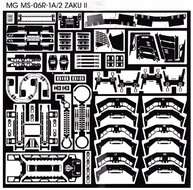 SH Studio MG MS-06R (1A/2) Zaku II Advanced Set SHEU022