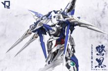 AnchoreT YujiaoLand MG Amazing Exia V1,25 Dress-up Kit + Metal thruster