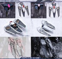 AnchoreT YujiaoLand MG Amazing Exia V1,25 Dress-up Kit + Metal thruster