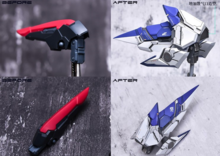 AnchoreT YujiaoLand MG Amazing Exia V1,25 Dress-up Kit + Metal thruster