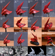 AnchoreT YujiaoLand MG Sazabi A1 Body 1.0 Dress-up Kit