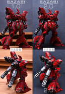 AnchoreT YujiaoLand MG Sazabi A2 Body 2.0 Dress-up Kit