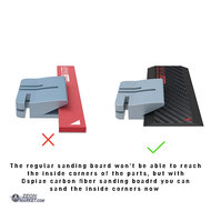 DSPIAE Carbon Fiber Sanding Board CFB-25