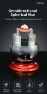 DSPIAE Omnidirectional Spherical Vise AT-SV