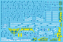 Delpi-Decal MG Sazabi Origineel