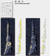 Cantonese-C Precut Tape voor AnchoreT-YJL MG Trident Weapon