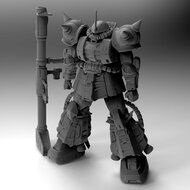 SH Studio x GM Dream PG Zaku II Shin Matsugane GK of Bazooka