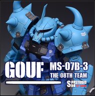 SH Studio PG Gouf MS-07B-3 Dress-Up Kit