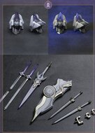 AEther MG Barbatos ver. Dynasty Warrior Dress-up Kit