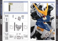 SH Studio MG ASW-G-08 Barbatos Gundam Set SHEU030