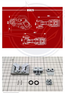 Moshi HS029 Multi-Use Hydraulische Backpack Upgrade Part 2x