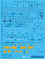 Delpi-Decal RG Freedom GCP Holo Polygonaal