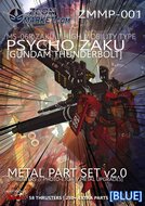 MG Psycho Zaku ZMMP-001 v2.0 Metal Set Verschillende Kleuren