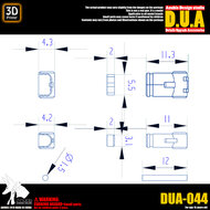 Anubis DUA-044 1/144 Hydraulische Buizen 02