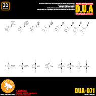 Anubis DUA-071 Bouten Detail Upgrade Accessories