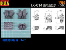 Anubis TX-014 1/100 MS Handen voor Zaku