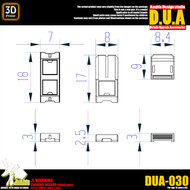 Anubis DUA-030 Detail Upgrade Accessories