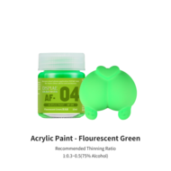 DSPIAE Acrylic Model Paints 10ml Fluorescerend Groen AF-04