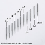 Madworks Tungsten Steel Line Engraver 0.1-1.5mm